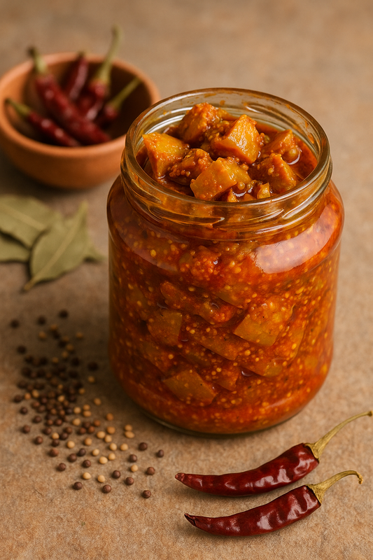 Chili Pickle (Mirchi Ka Achar)